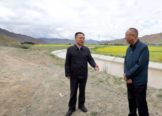李国英调研西藏水利工作